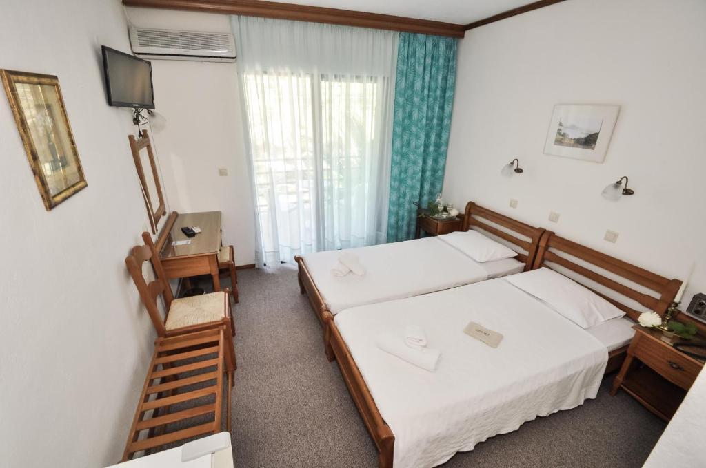 Vlachogiannis Hotel Prínos Exteriör bild